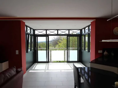 balcon avec une extension balcon avec une extension